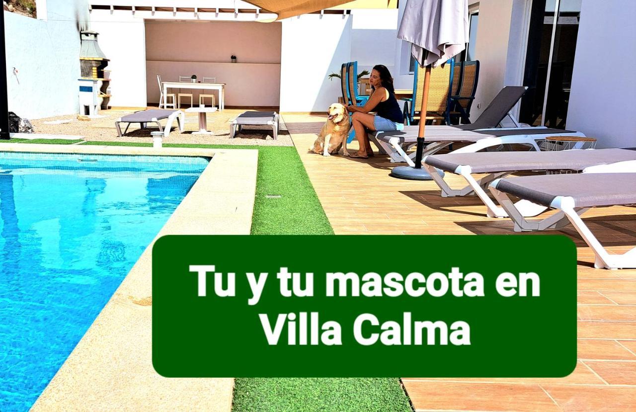 Calma Climatized Pool Private Jacuzzi In Tarajalejo *